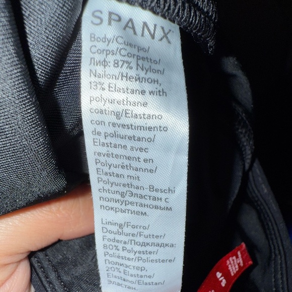 Spanx Black Faux Leather Leggings size S - Picture 11 of 11